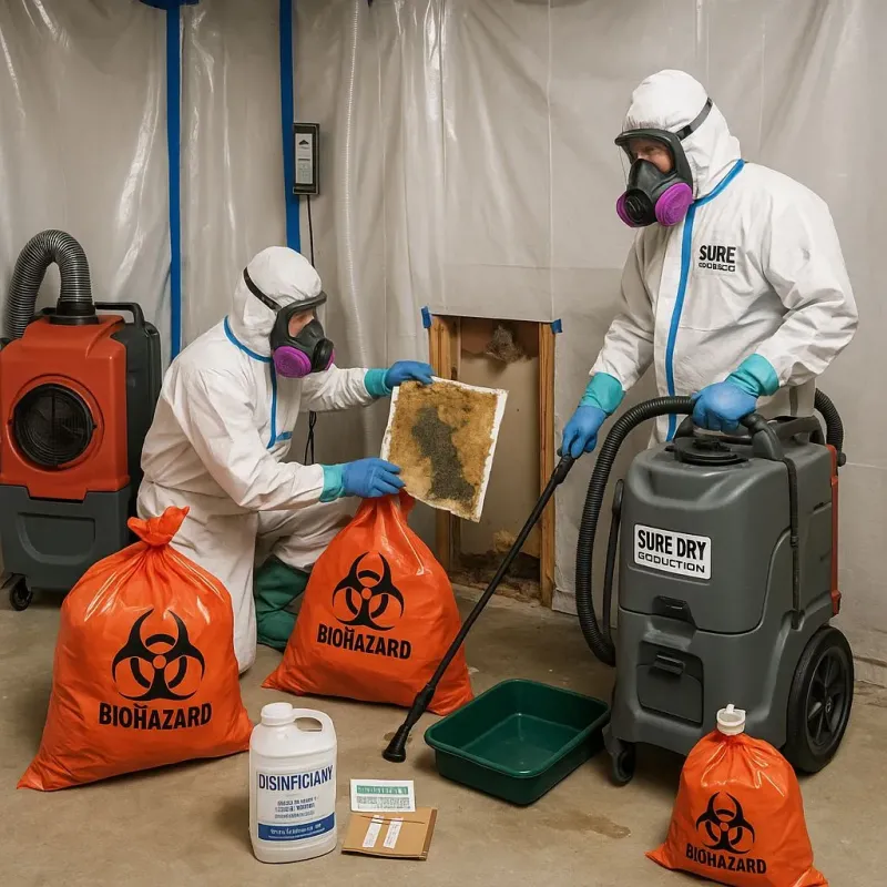 Contaminated Water Handling Protocols process in Steuben, ME